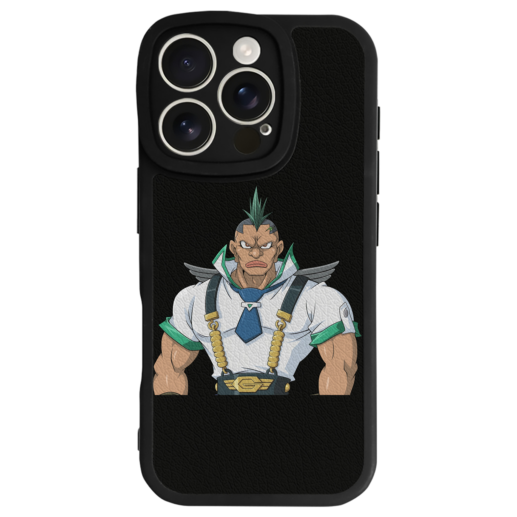 （画像用） 遊☆戯☆王 Yu-Gi-Oh! 【iPhone 16シリーズ対応】シリコンスマホケース（レザー調） 材質：シリコン